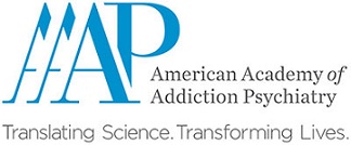American Academy of Addiction Psychiatry logo
